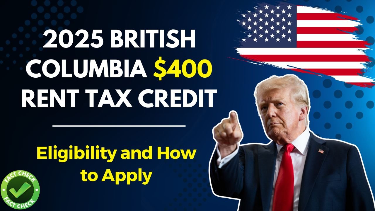 2025 British Columbia $400 Rent Tax Credit