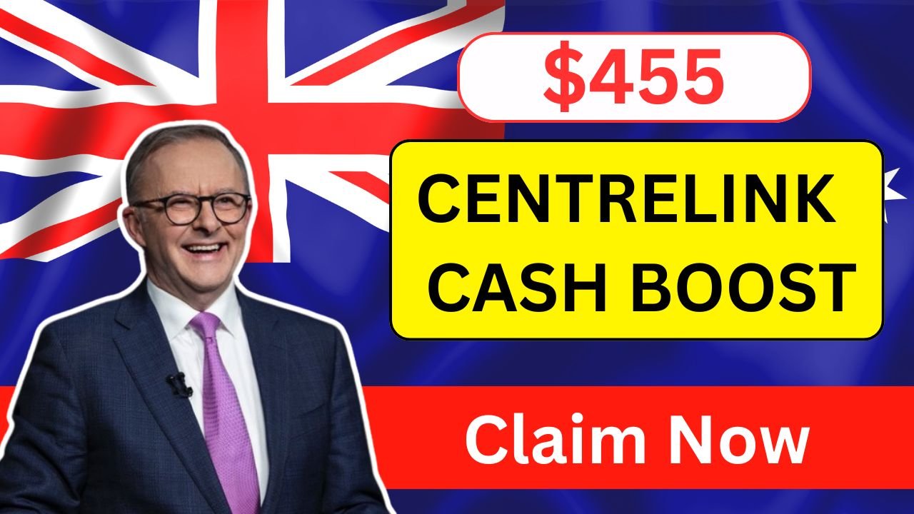 $455 Centrelink Cash Boost