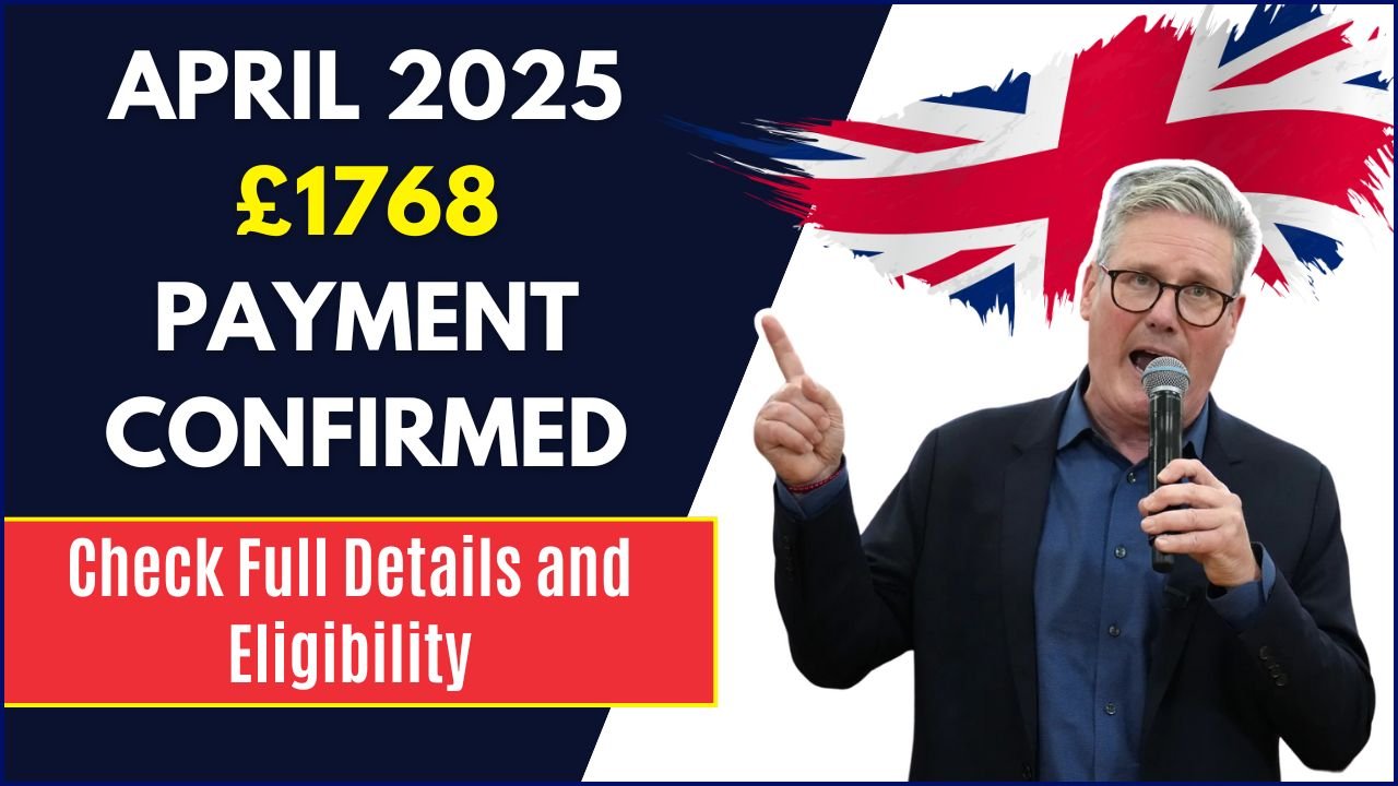 April 2025 £1768 Payment Confirmed