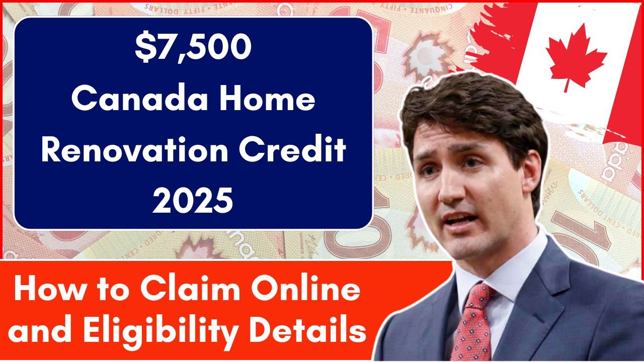 How to Claim the $7500 Canada Home Renovation Credit for 2025