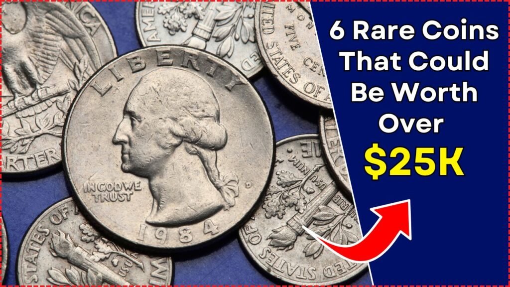 6 Rare Coins That Could Be Worth Over $25K