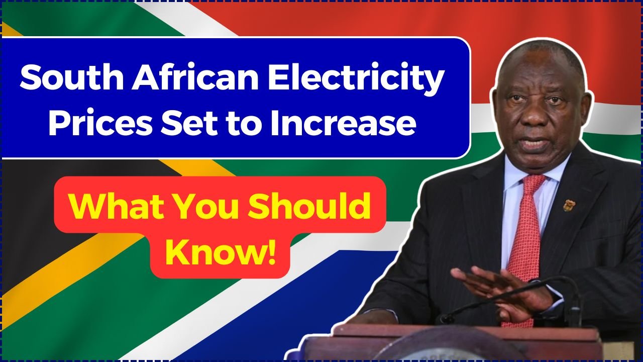 South African Electricity Prices Set to Increase